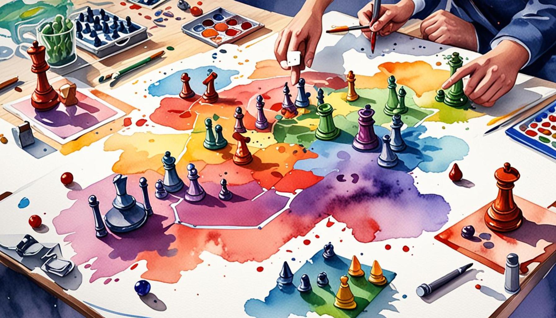 The Influence of Strategy Games on Decision Making: Solving Problems in Competitive Environments