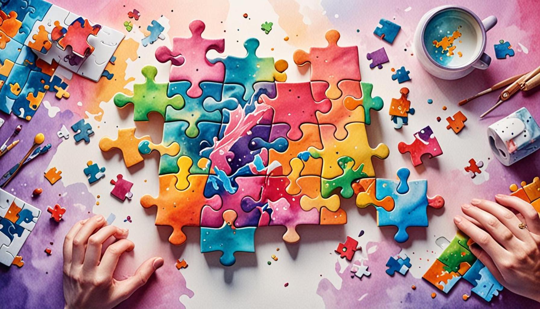 The relationship between logical thinking and creativity in solving puzzles