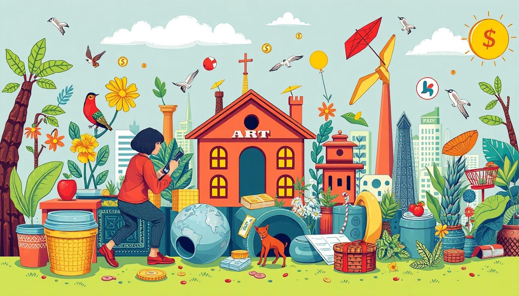 The role of art in sustainability: how artists are addressing environmental issues through their creativity