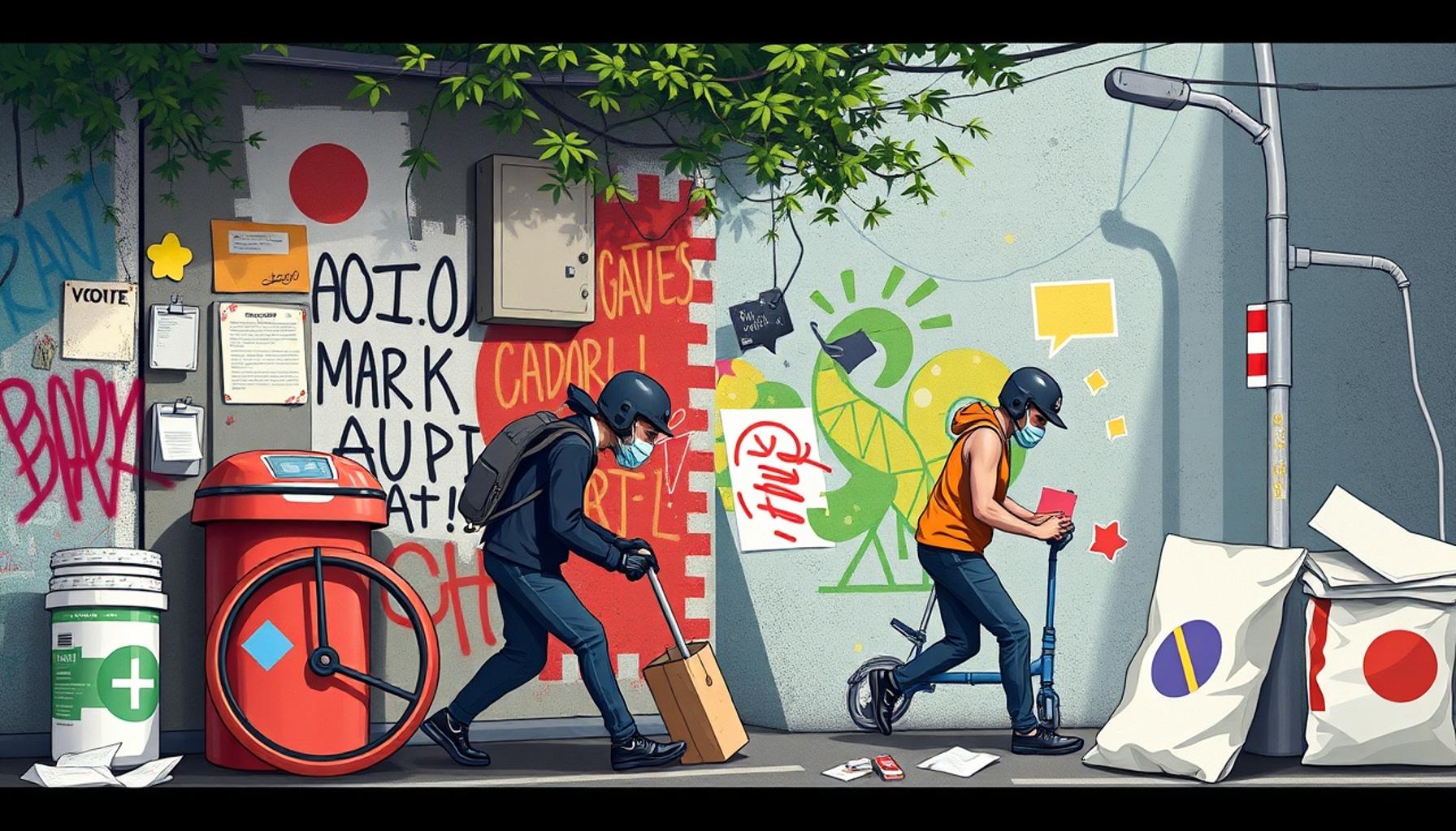 The evolution of street art: from vandalism to acceptance as a legitimate form of expression