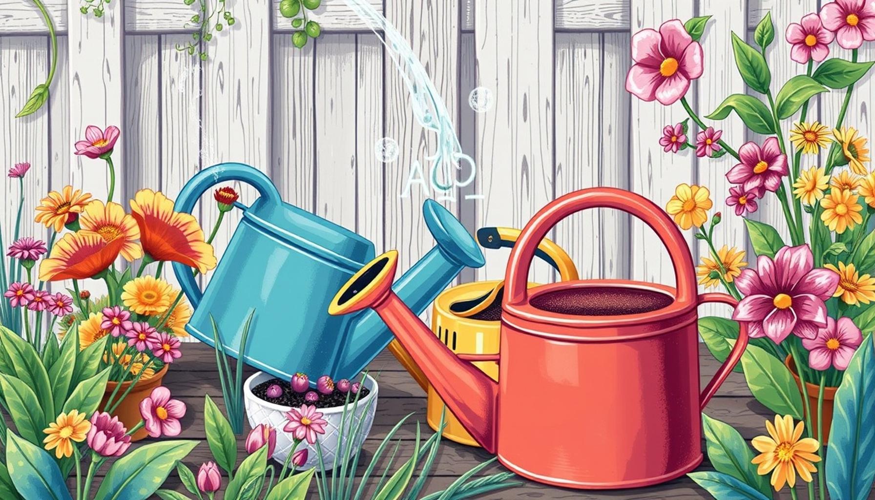 Using Watering Cans: Tips for Efficient Watering in Small Gardens