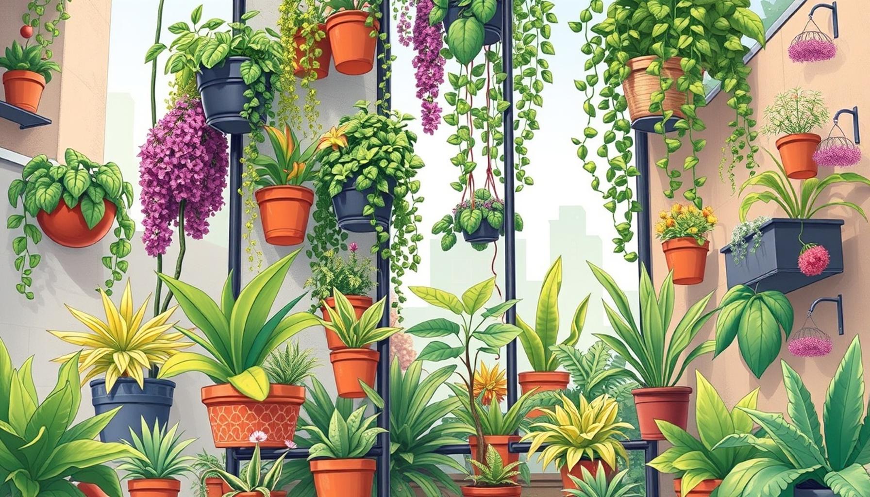 Vertical Gardening: A Sustainable Solution for Limited Space Environments