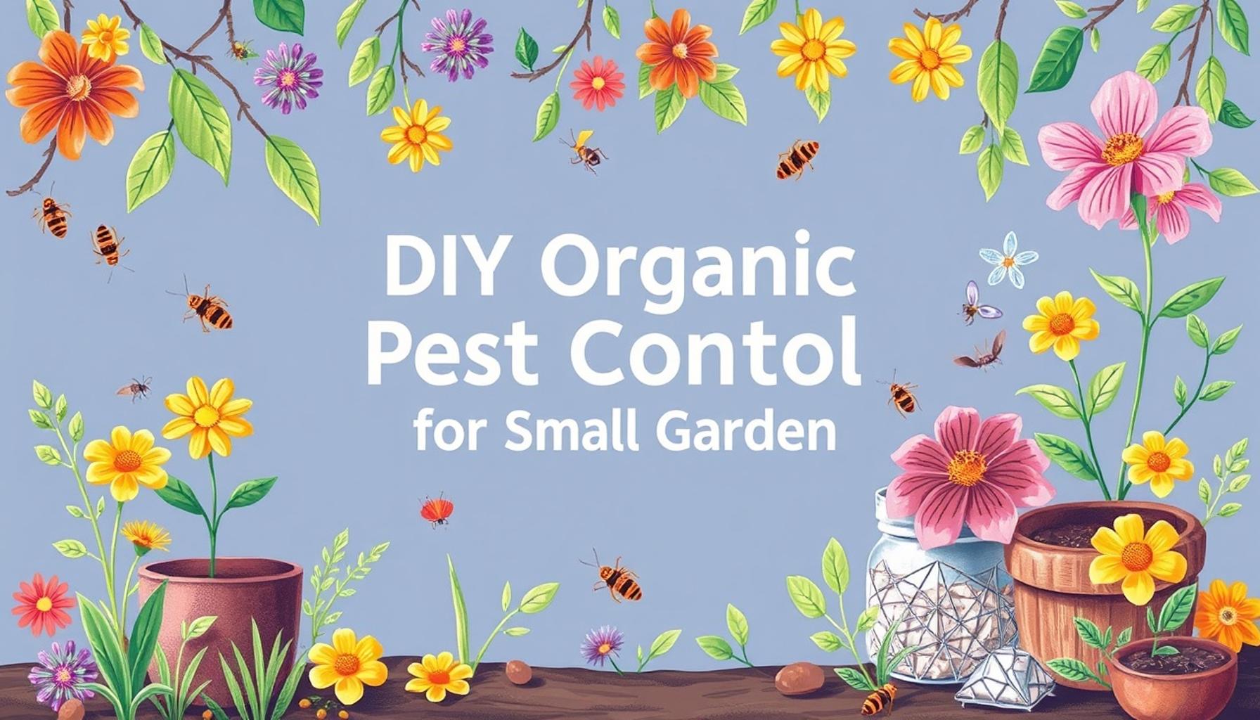 DIY Organic Pest Control Solutions for Small Gardens