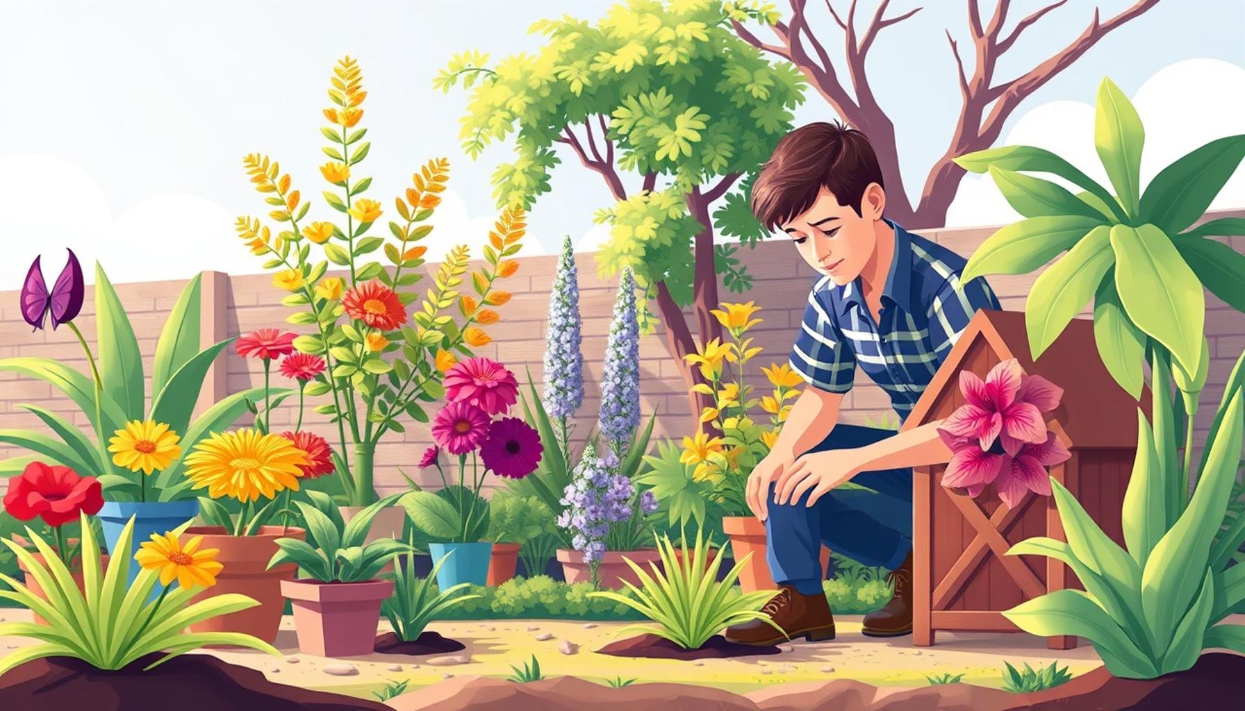The influence of the seasons on garden planning for beginners