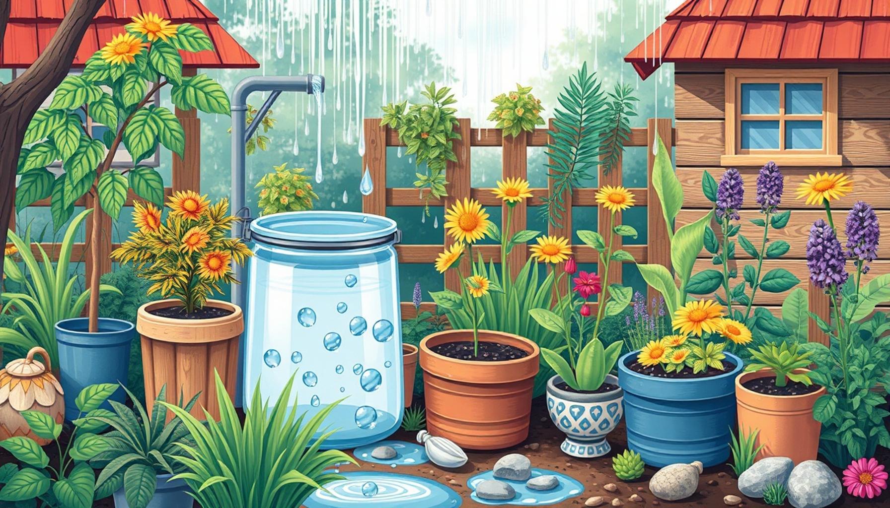 Rainwater Harvesting: A Sustainable Approach to Watering Your Garden