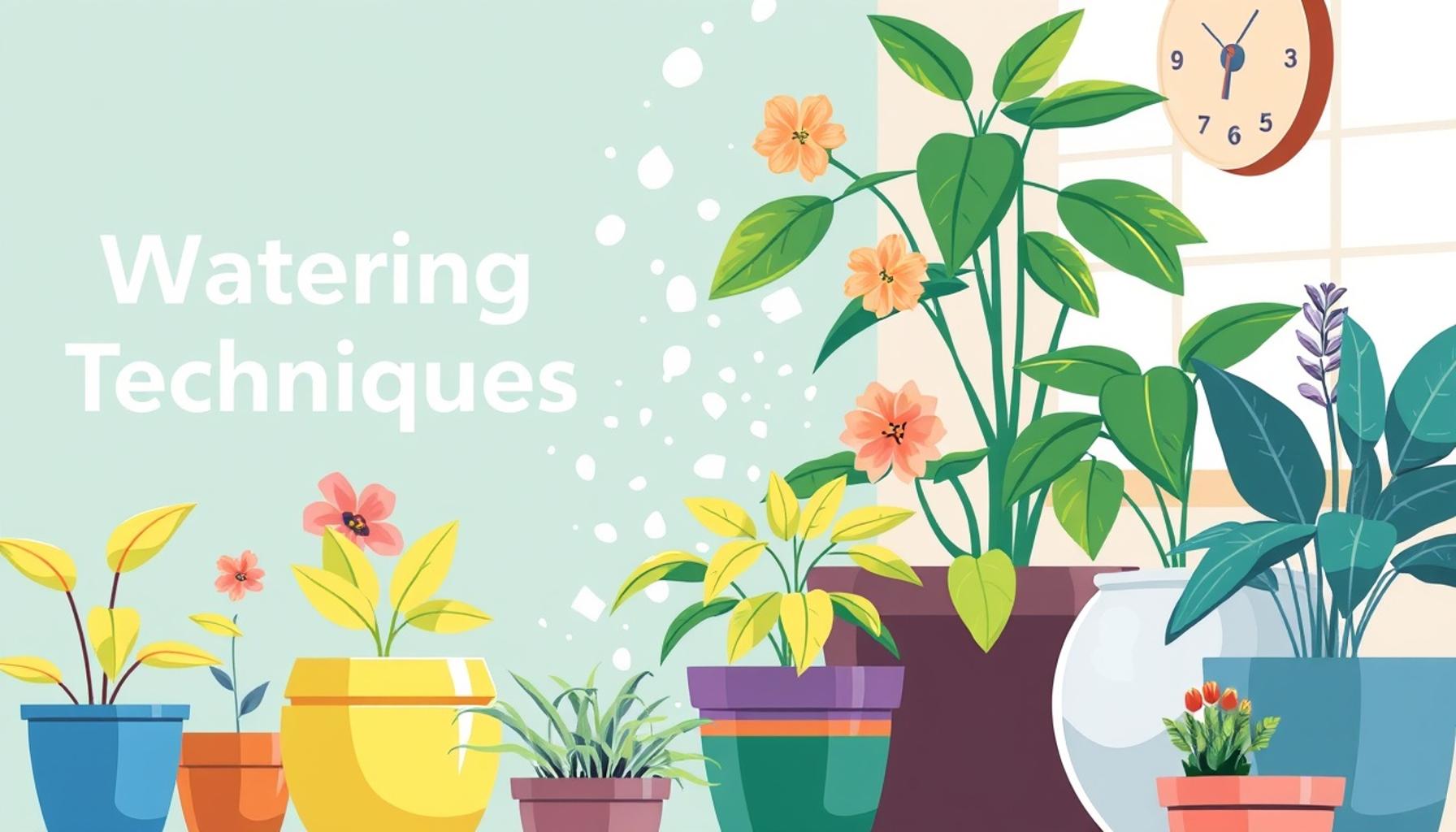 Effective Watering Techniques for Indoor Plants