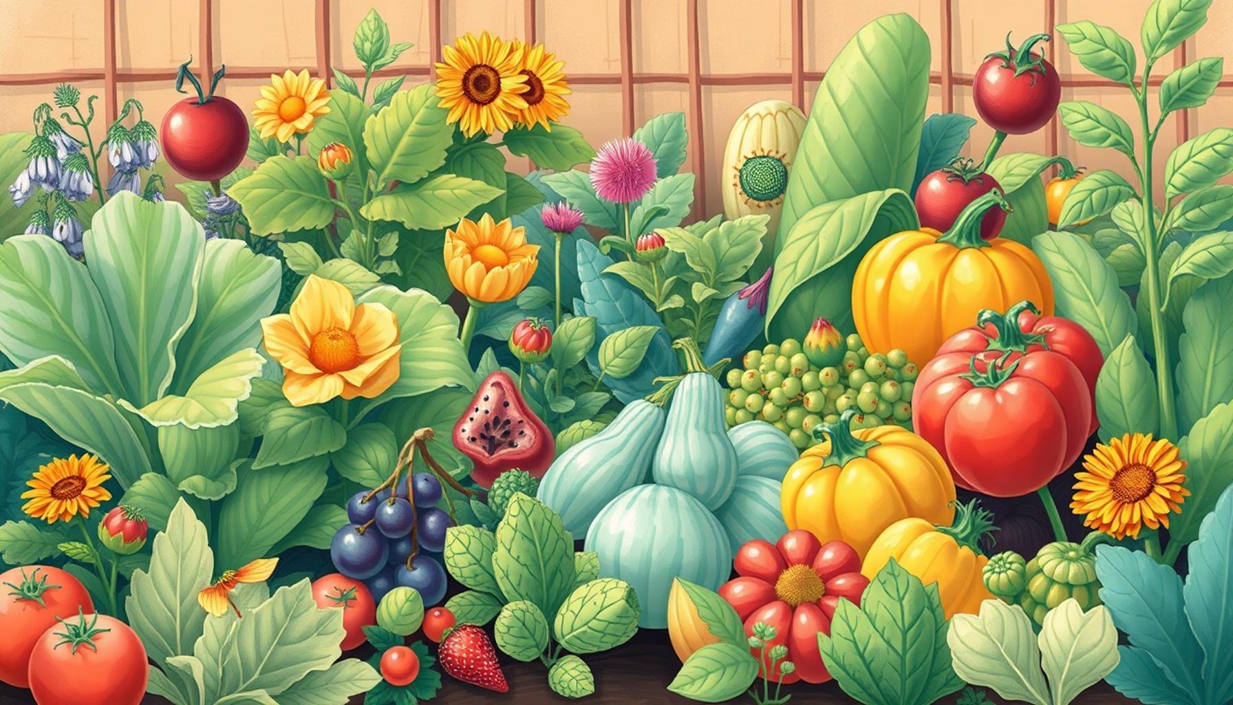 Edible Landscaping: Choosing Fruit and Vegetable Plants for a Beautiful and Productive Home Garden
