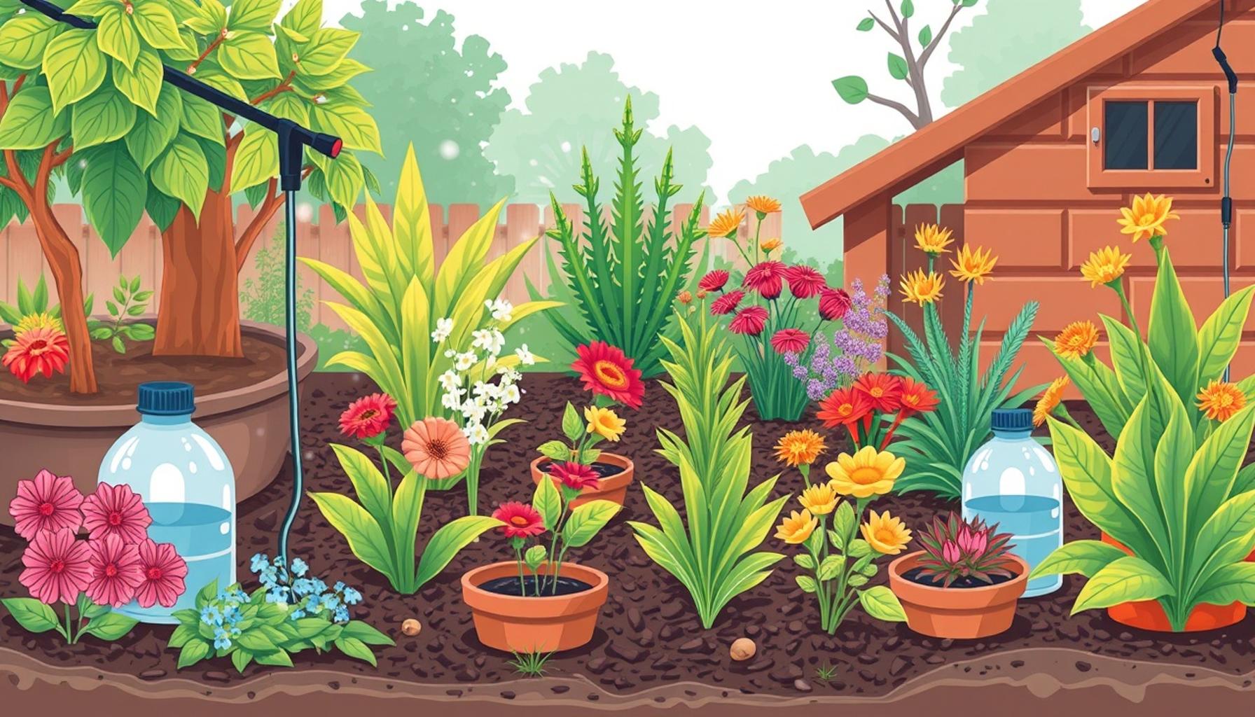 Comparing Drip Irrigation and Traditional Watering Methods for Home Gardens
